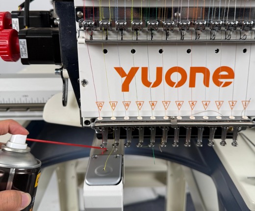 How to Oil the TU1-1201A/DU1-1201A single head embroidery machine?