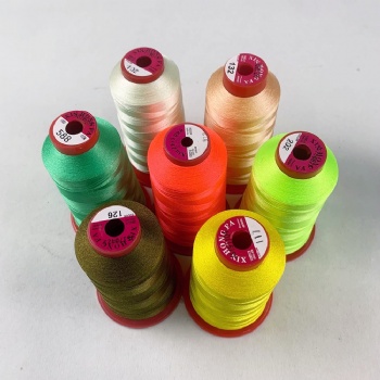 Colorful 120D polyster threads for embroidery threads