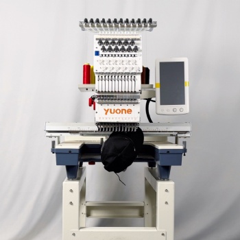 Topwisdom computerized embroidery machine single head caps embroidery machines for sale